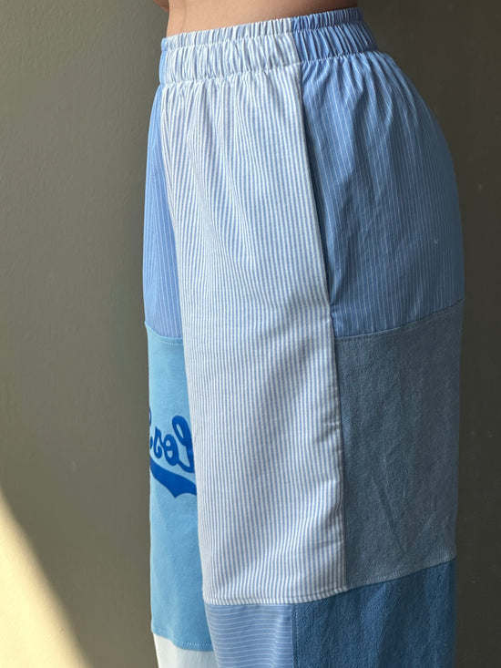 Custom linen logo pants