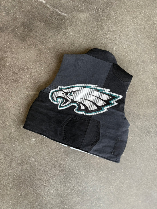 DENIM EAGLES PUFF